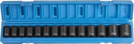 Grey Pneumatic 1412M 1/2" Impact Socket Set 1 Grey Pneumatic 1412M 1/2" Impact Socket Set