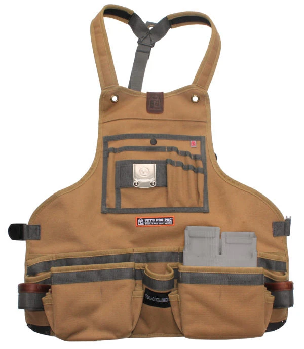 Veto Pro Pac TA-XLBX Tool Apron With Boxed Pockets 1 Veto Pro Pac TA-XLBX Tool Apron With Boxed Pockets