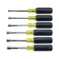 Klein 635-6 6-Piece Heavy Duty Magnetic Nut Driver Set