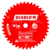 Diablo D0641X 6-1/2" X 40 Tooth Finish Saw Blade