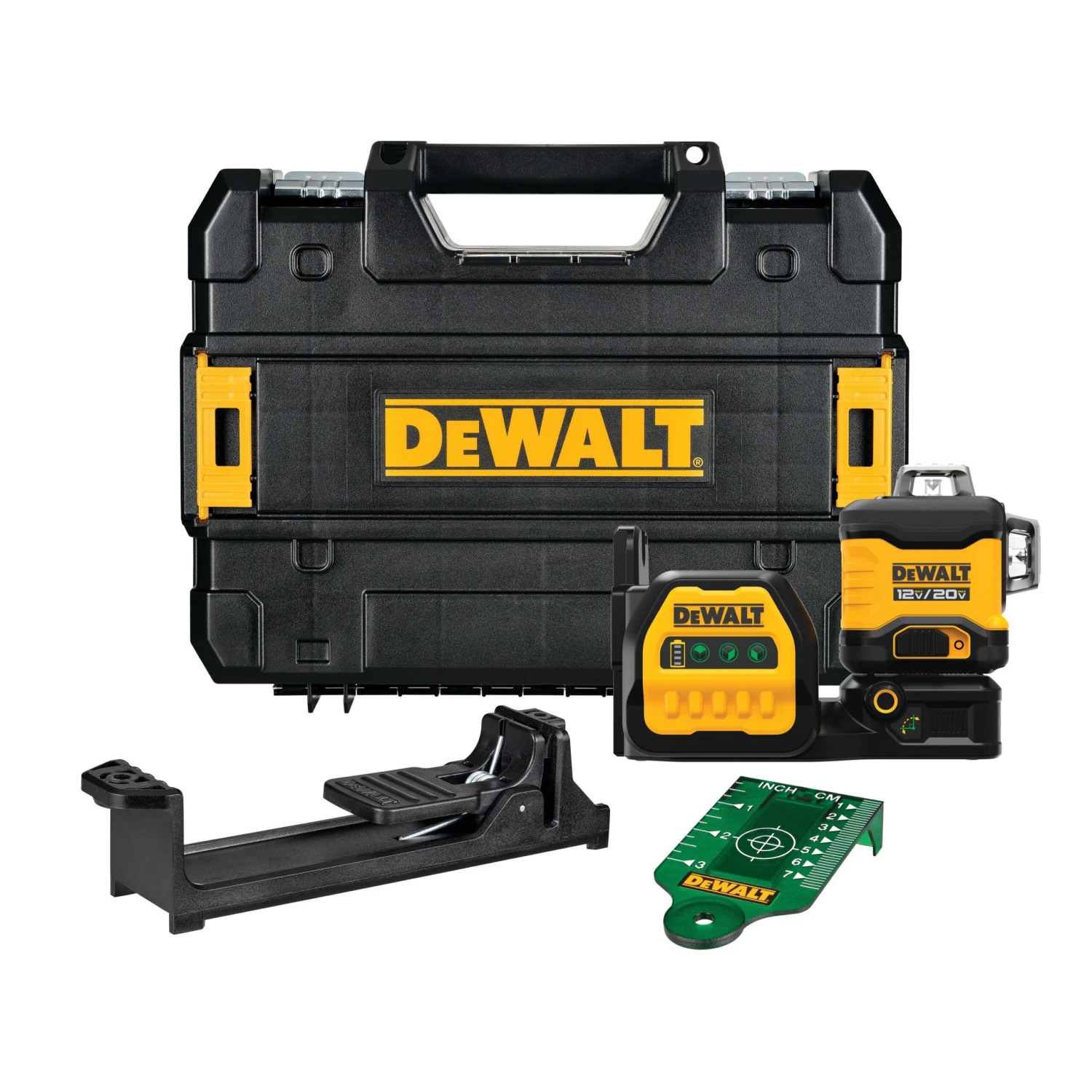 DeWalt DCLE34030GB 20V Max 3 X 360 Green Line Laser (Tool Only) 1 DeWalt DCLE34030GB 20V Max 3 X 360 Green Line Laser (Tool Only)