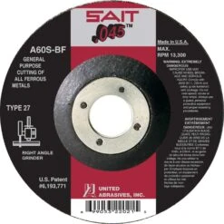 United Abrasives - Sait 22021 4-1/2" X 0.045" General Purpose Cutting Wheel