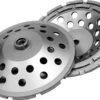 Diamond Products 22418 Delux-Cut Double Row 4" Cup Grinder