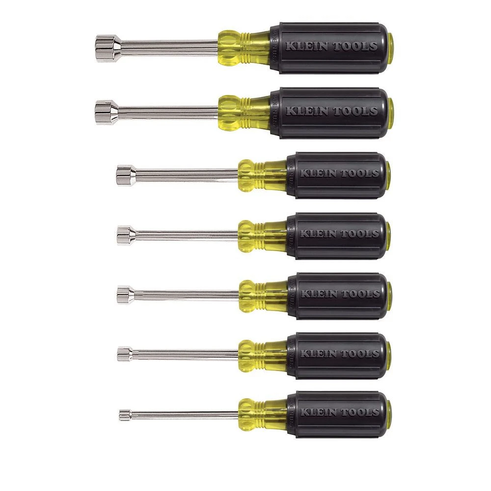 Klein 631 7-Piece Cushion-Grip Nut Driver Set 1 Klein 631 7-Piece Cushion-Grip Nut Driver Set