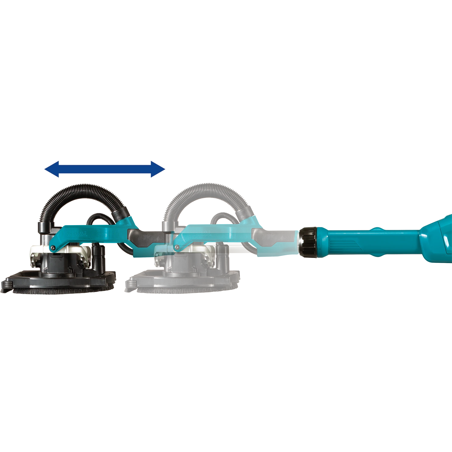 Makita XLS01ZX1 18V LXT Brushless Cordless Drywall Sander (Tool Only) 2 Makita XLS01ZX1 18V LXT Brushless Cordless Drywall Sander (Tool Only) - Image 2