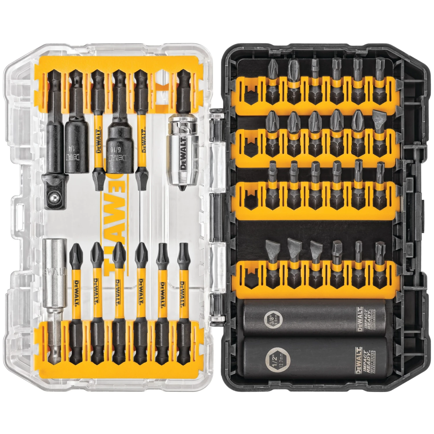 DeWalt DWA2T40IR 40 Piece Flextorq Impact Ready Screwdriving Bit Set 1 DeWalt DWA2T40IR 40 Piece Flextorq Impact Ready Screwdriving Bit Set