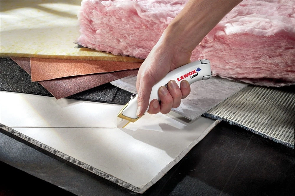 Lenox 20353-SSRK1 Gold Quick Change Retractable Utility Knife 2 Lenox 20353-SSRK1 Gold Quick Change Retractable Utility Knife - Image 2