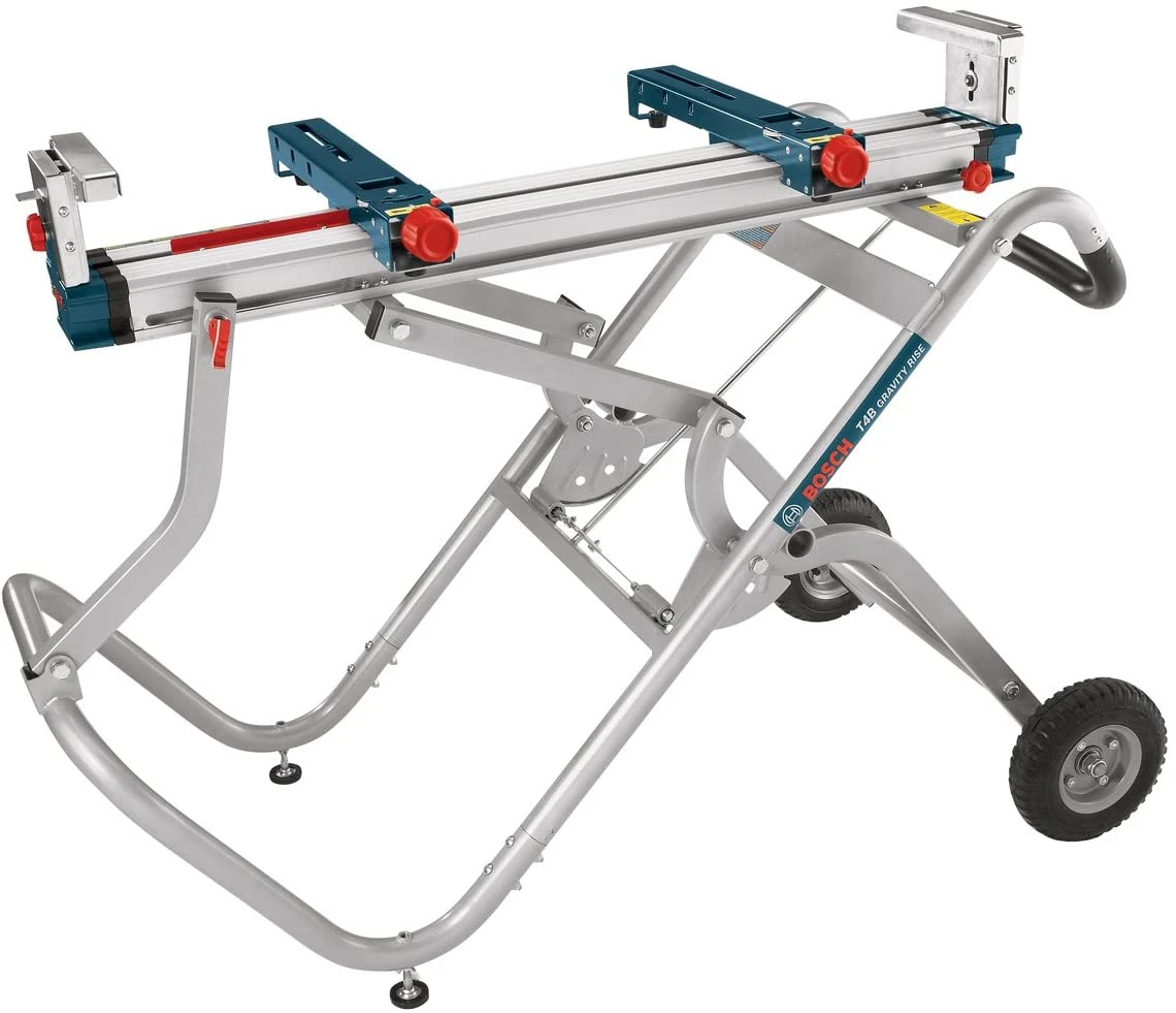 Bosch T4B Gravity-Rise Wheeled Miter Saw Stand 1 Bosch T4B Gravity-Rise Wheeled Miter Saw Stand
