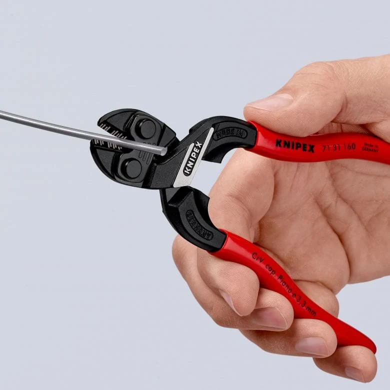 Knipex 7131160 CoBolt S 6-1/4" Compact Bolt Cutter 3 Knipex 7131160 CoBolt S 6-1/4" Compact Bolt Cutter - Image 3