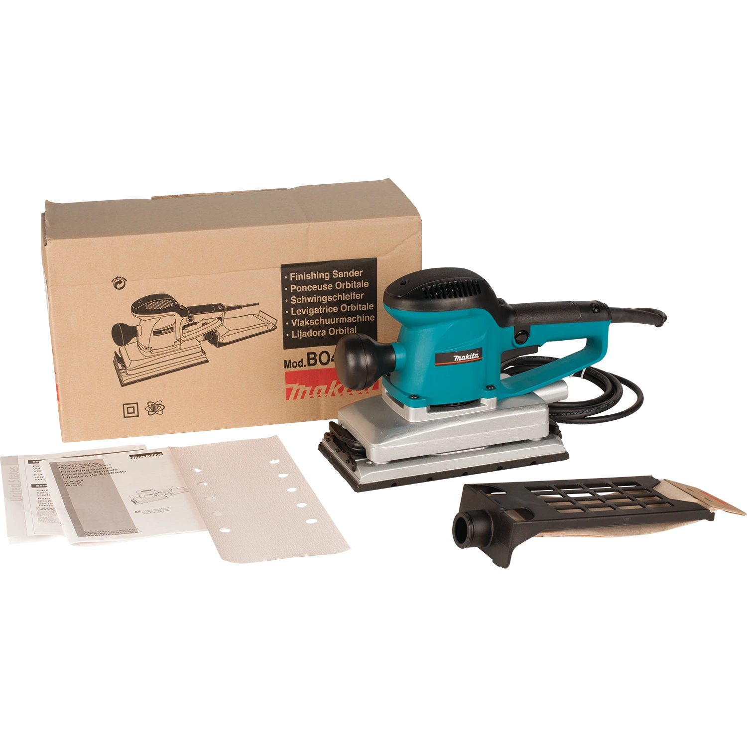 Makita BO4900V 1/2 Sheet Finishing Sander 3 Makita BO4900V 1/2 Sheet Finishing Sander - Image 3