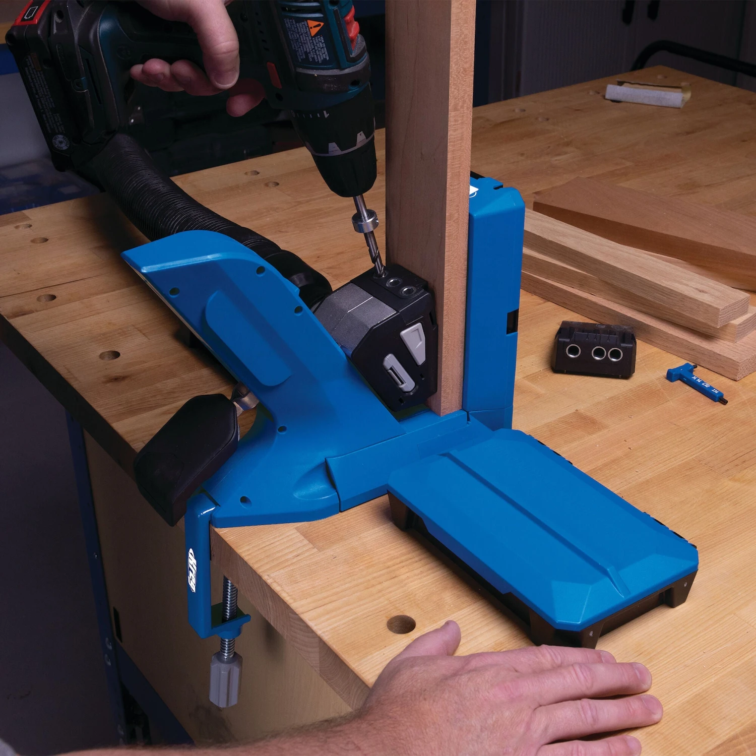 Kreg KPHA730 Micro-Pocket Drill Guide Kit 730 3 Kreg KPHA730 Micro-Pocket Drill Guide Kit 730 - Image 3