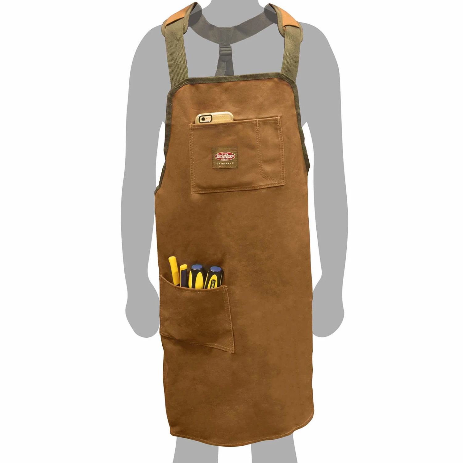 Bucket Boss 80300 Canvas SuperShop Apron 2 Bucket Boss 80300 Canvas SuperShop Apron - Image 2