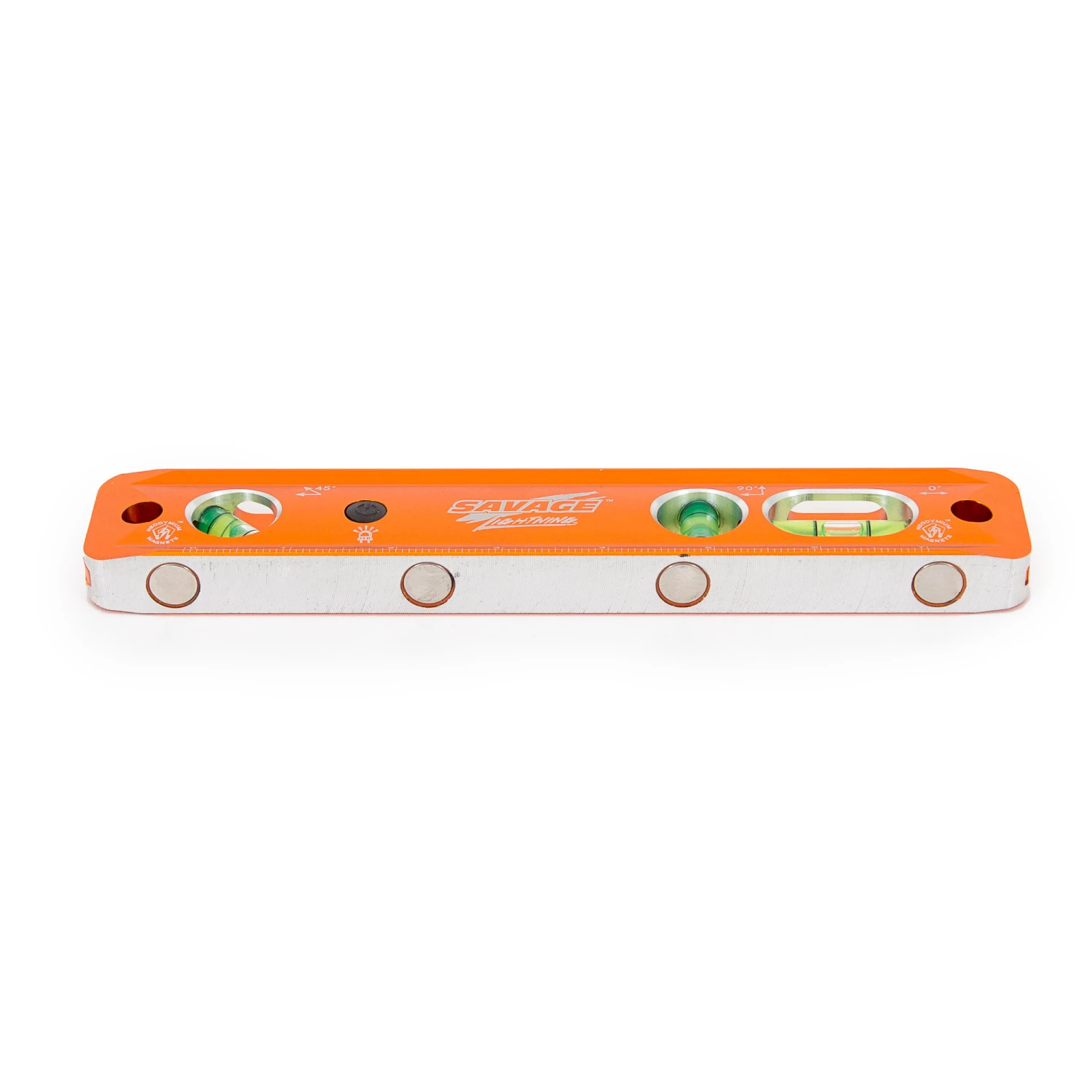 Swanson Savage TLL049M Lightning 9" Lighted Magnetic Aluminum Torpedo Level 2 Swanson Savage TLL049M Lightning 9" Lighted Magnetic Aluminum Torpedo Level - Image 2