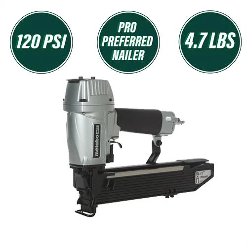 Metabo HPT N5024A2 1" 16 Gauge Wide Crown Stapler 2 Metabo HPT N5024A2 1" 16 Gauge Wide Crown Stapler - Image 2