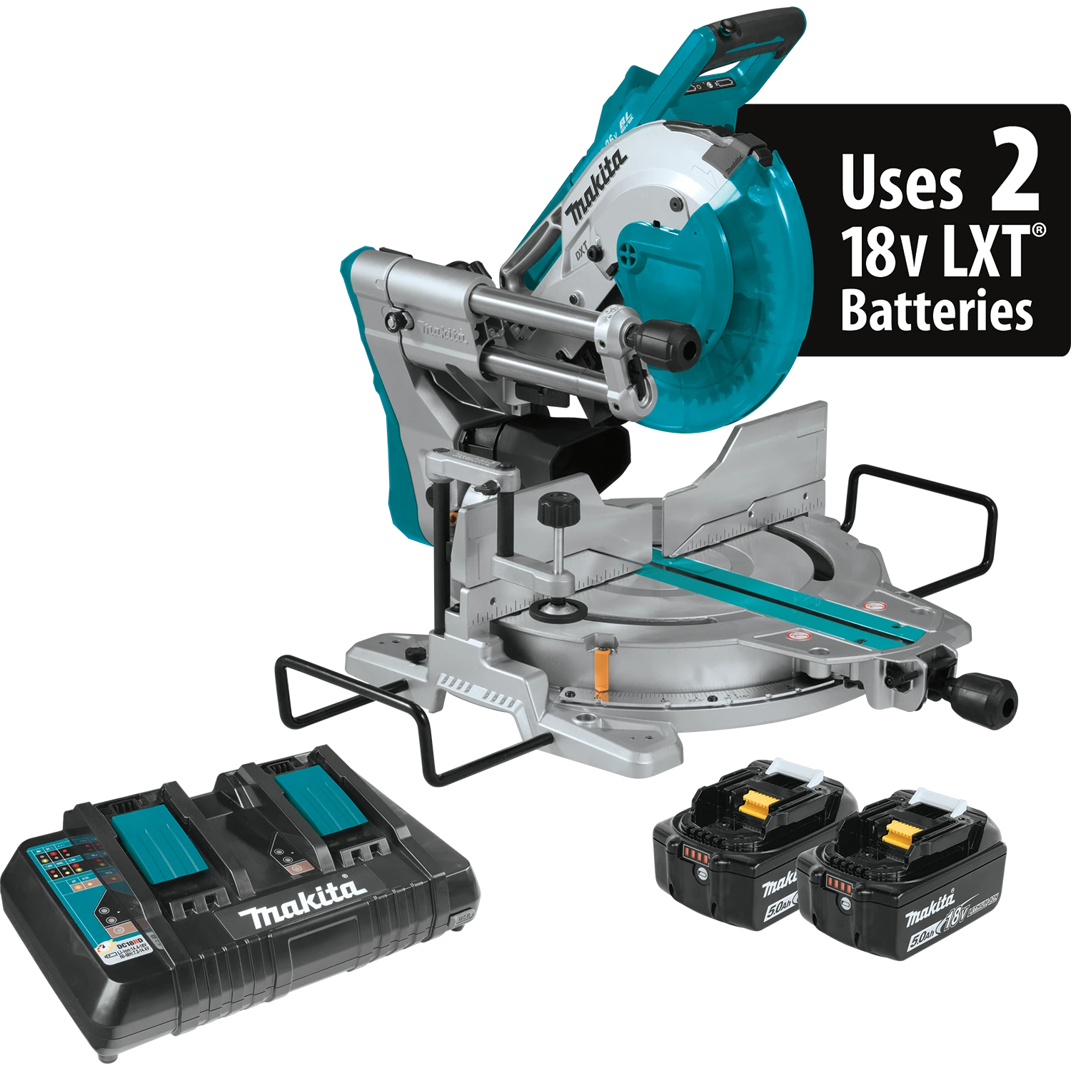 Makita XSL06PM 18V X2 (36V) LXT 10" Miter Saw 1 Makita XSL06PM 18V X2 (36V) LXT 10" Miter Saw