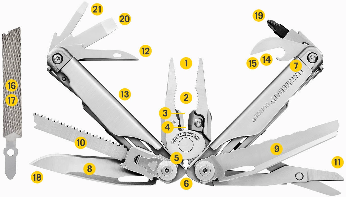 Leatherman 830158 Surge Multi-Tool 2 Leatherman 830158 Surge Multi-Tool - Image 2