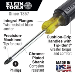 Klein Cabinet Tip Phillips Screwdrivers 6 Klein Cabinet Tip Phillips Screwdrivers -Home Tools Store image c375de8f 6935 4329 912a 4a5e4fff6a84