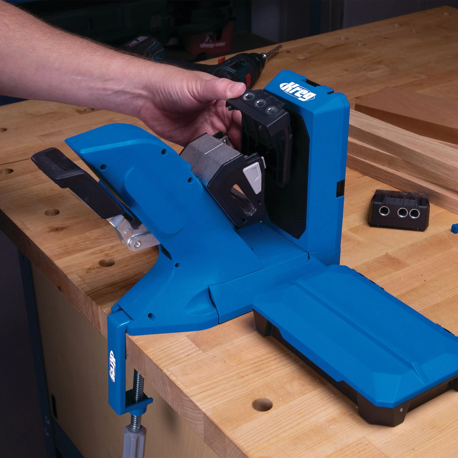 Kreg KPHA730 Micro-Pocket Drill Guide Kit 730 2 Kreg KPHA730 Micro-Pocket Drill Guide Kit 730 - Image 2